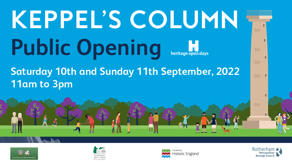 CliftonParkMus's tweet photo. Keppel’s Column, after undergoing restoration work, is officially opening to the public on the 10th &amp; 11th of Sept! Join us from 11am–3pm to celebrate. Book a tour (health restrictions apply): https://t.co/45i7gaDUeg #HOD #LocalHeritage #KeppelsColumn @RMBCPress @HistoricEngland https://t.co/NuYEEVZifs