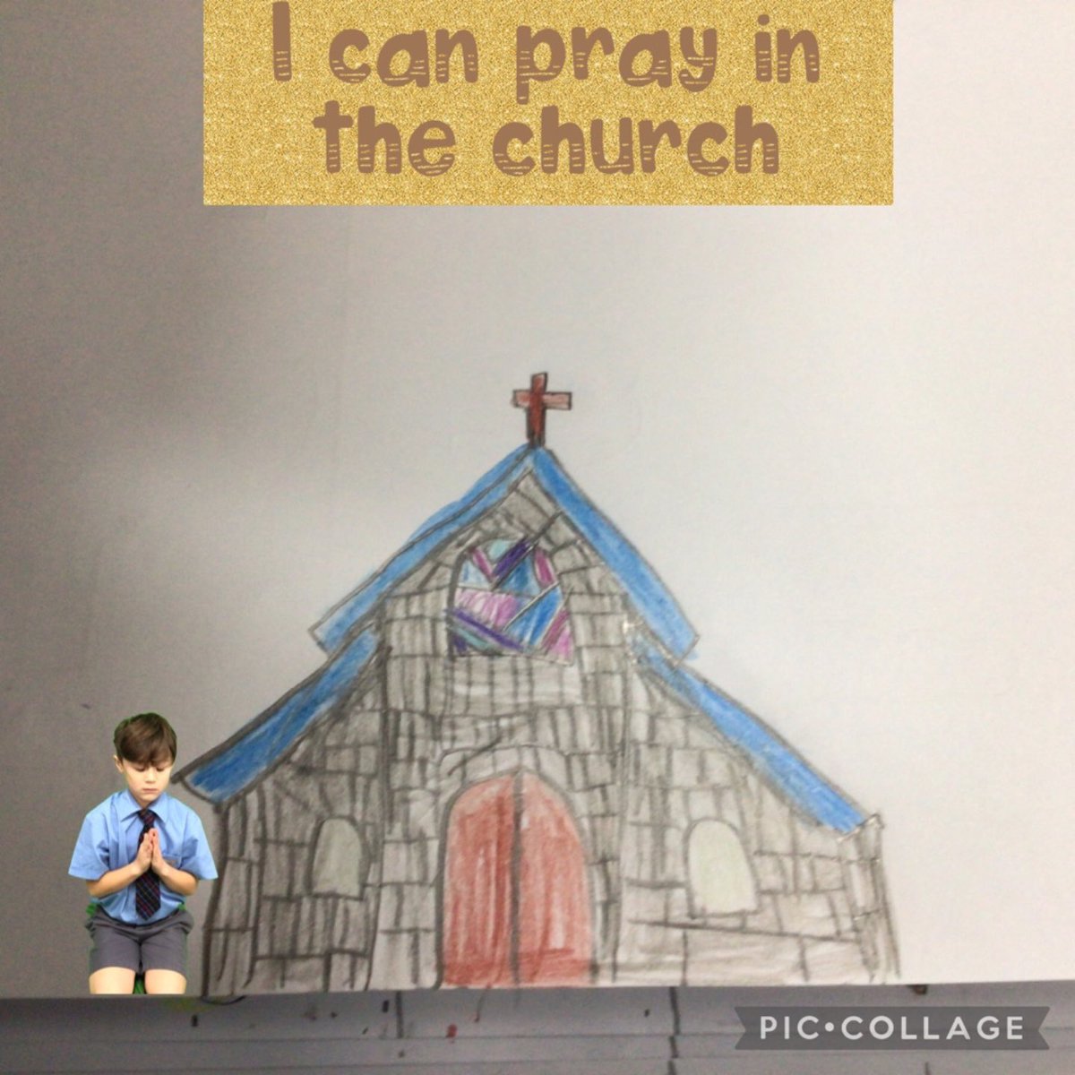 WrobelKate's tweet photo. This week Year 2 identified places they can pray. They brainstormed, used their artistic talent to draw their Church and presented it to their peers using a variety of their digital technology skills. @Shell_Lloyd70 @TLCEWA @CEWADigitalTech https://t.co/OpnunJc97Z