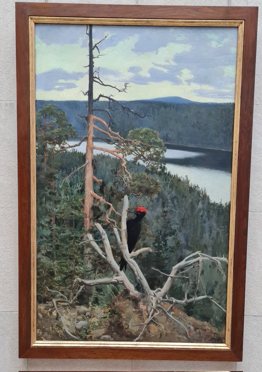 JukkaHammar's tweet photo. Kun kierrät 4 tuntia d'Orsay museossa, niin löytyyhän yksi suomalaistyökin. Hiljattain hankittu. #dOrsay #gallenkallela https://t.co/LGEkpVvoBw