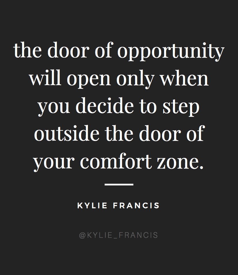 We can speak constantly about change and opportunity, and taking advantage of both. However, if we are unwilling to step out of our comfort zones, we will never be able to seize those moments. Doing the same things we have always done will never allow us to evolve. #MPSRising