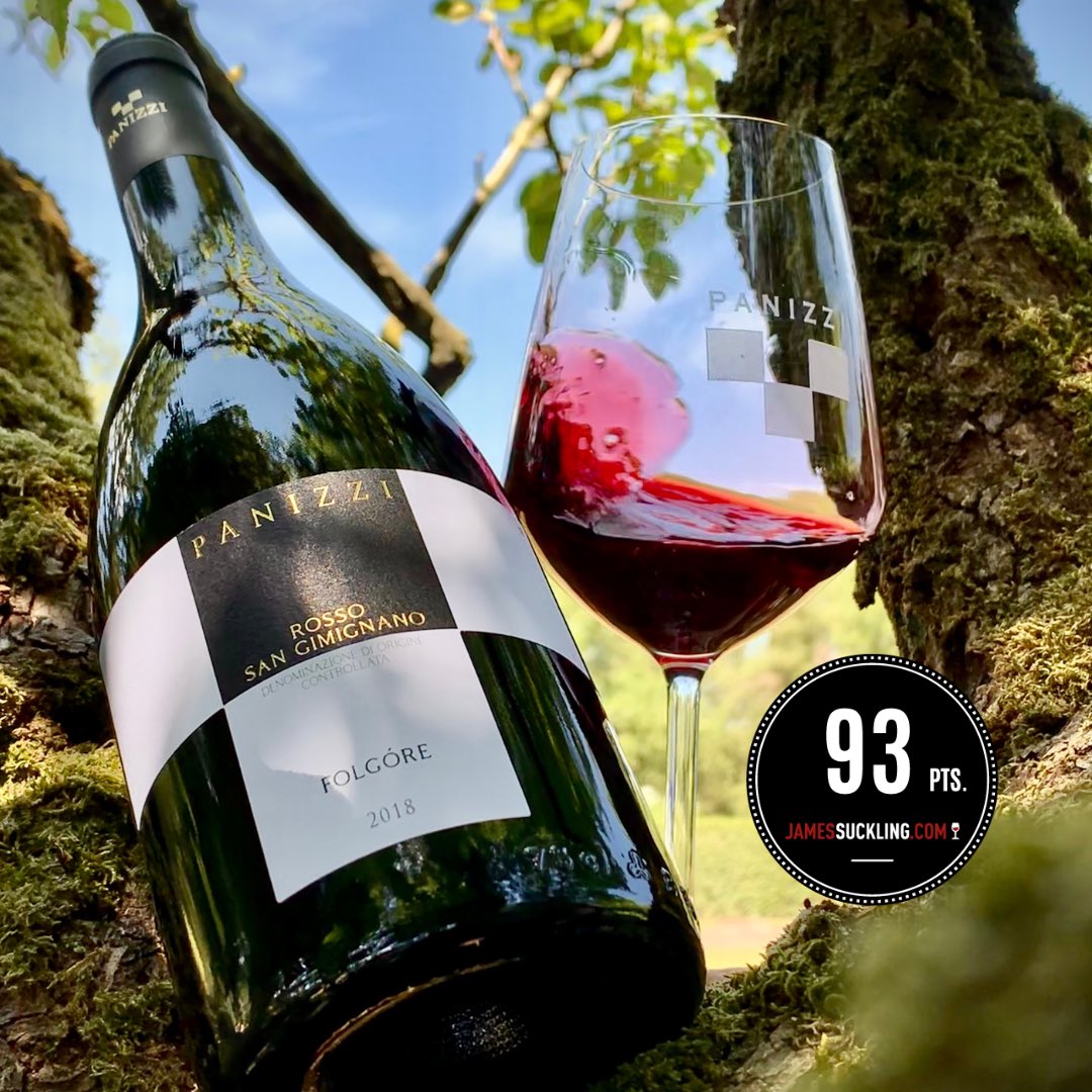 Panizziwines's tweet photo. @JamesSuckling rated with 93 points our freshly released Folgore Rosso San Gimignano Doc 2018.
“Gunflint and blackberry aromas. Full-bodied with creamy and chewy tannins and a flavorful finish. Cabernet Sauvignon, Merlot and Sangiovese. Drink now or hold.”
Grazie! https://t.co/2dJqv2DsSi