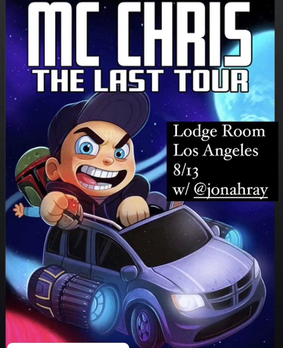 thismyshow's tweet image. HEY LA/SO CAL 

@_mcchris is closing out his summer 2022 tour with a big show at @LodgeRoom on August 13th W/ @jonahray 

He did the theme for @ThatKevinSmith #Smodcast has worked on @adultswim favs like ATHF &amp;amp; Sealab + was on The @chrisgethard Show!

Tinyurl.com/McChrisLA