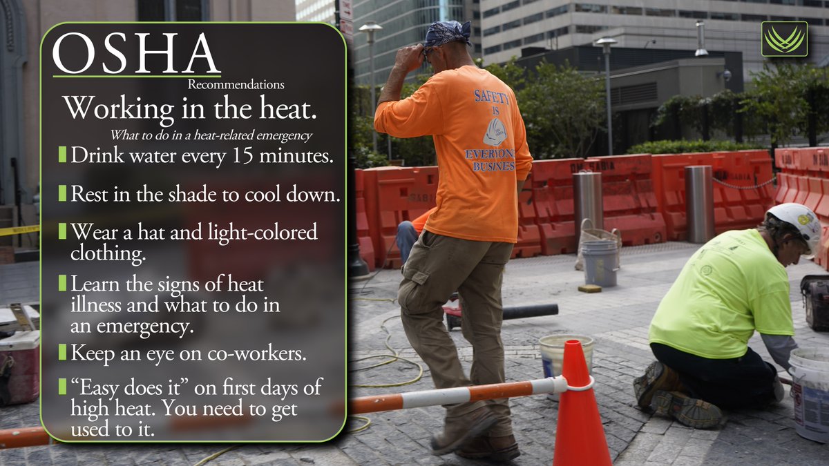 It's going to be a hot one today. Know the signs and how to combat them. 

#BankOnUs #C2E
