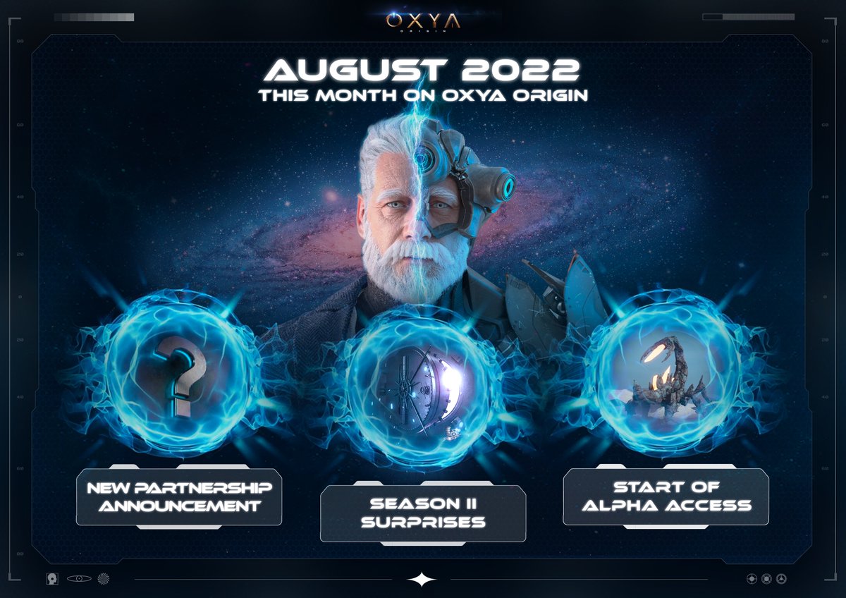 This is what you can expect this August🪐

🤝New Partnership Announcement regarding the🎮.

🥩More Season II surprises and Holder redistribution.

🕹️Start of Alpha Access for Holders and lucky community members.

Tell us why you should participate in the Alpha to be chosen👇