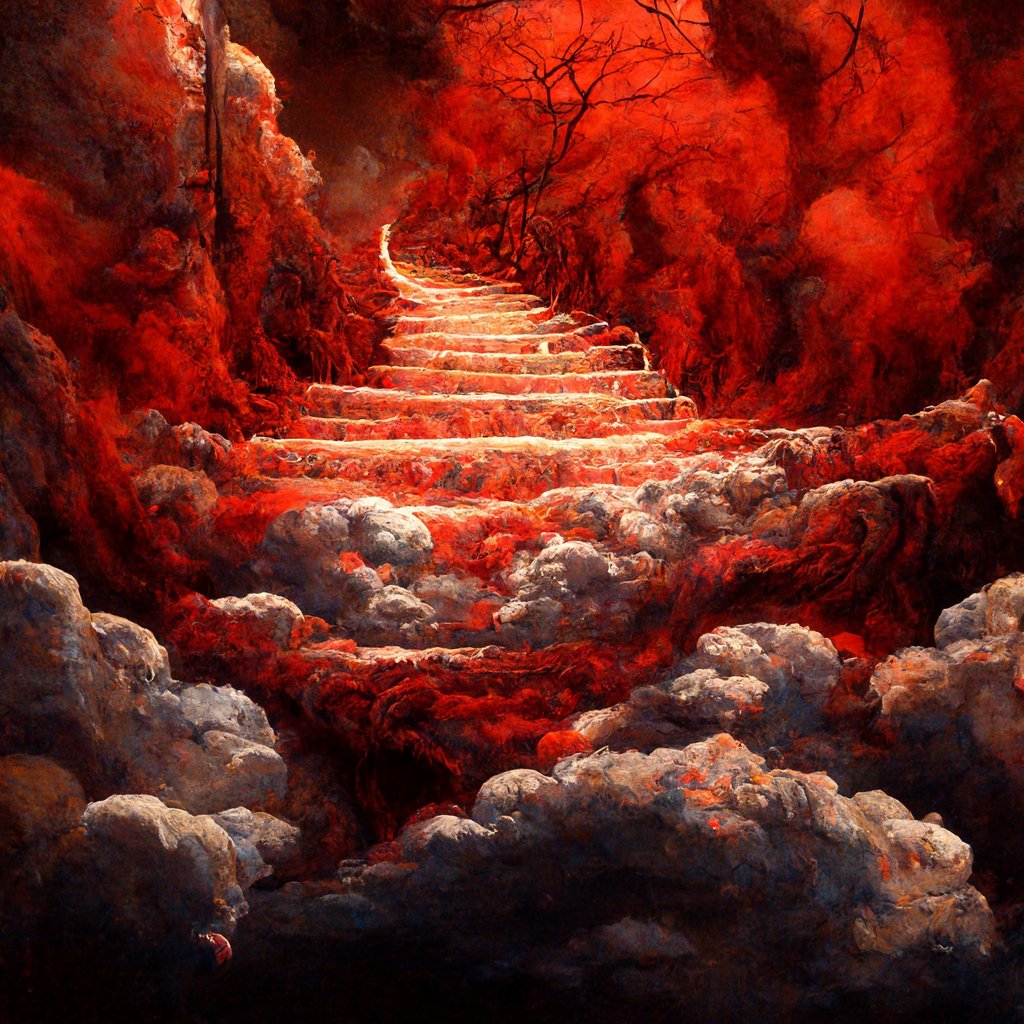 ImaginationAi's tweet photo. "Stairway to hell"

To be in for a chance to win this 1/1 artwork.
✅ RT + Like
✅ Follow
✅ Tag friends (every tag is an extra entry)

https://t.co/hdwcTpRaRK

#SolanaNFTs #Solana #SolanaNFT #FreeMints #NFTshill #NFTCommmunity #AI #generativeart $SOL $ETH https://t.co/dydYU6SKD1