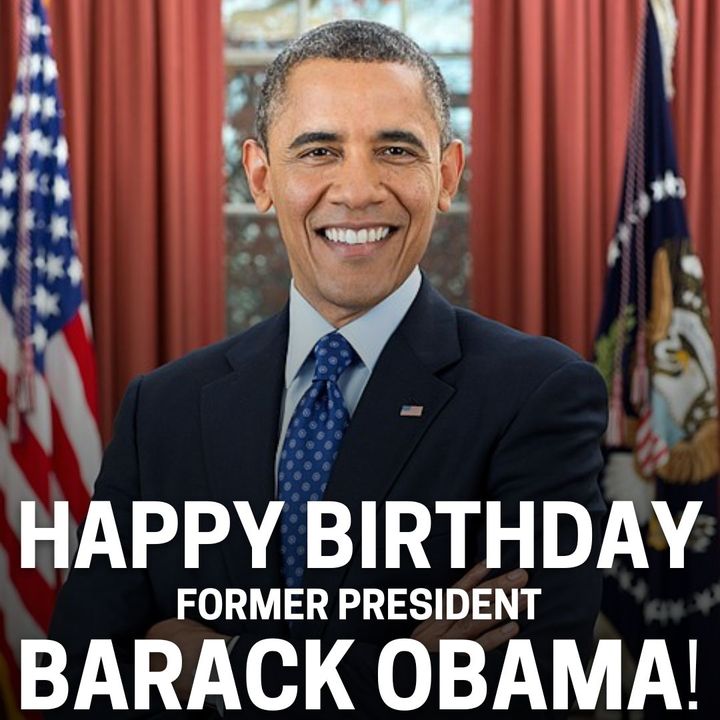 Join us in wishing former President Barack Obama a happy 61st birthday 