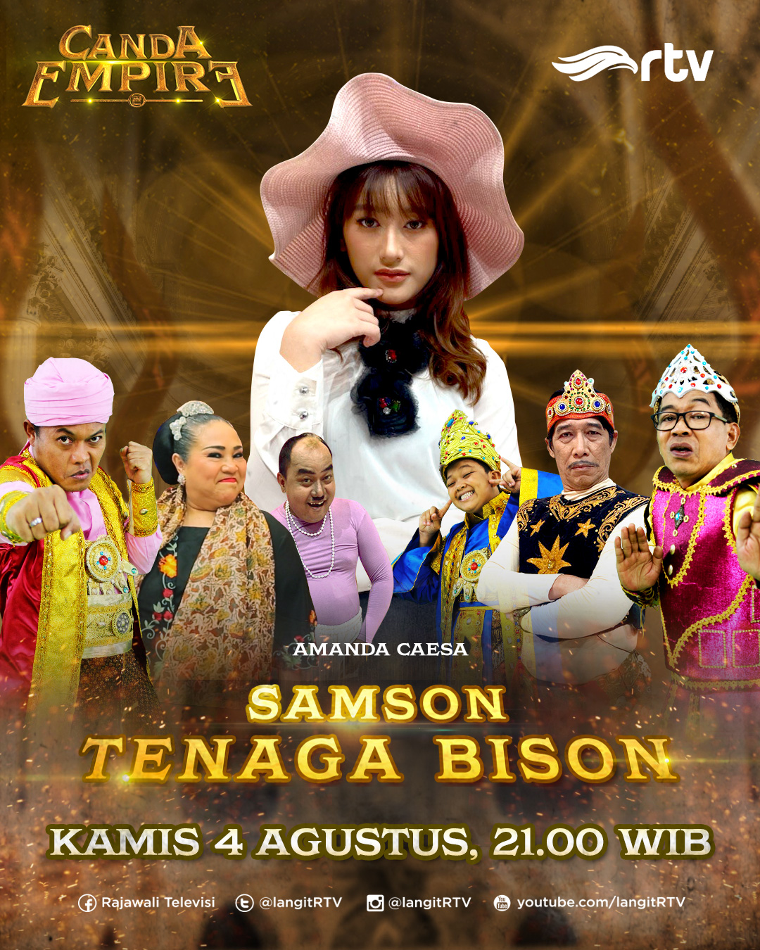 RTV on Twitter: "Kita seru-seruan bareng yuk MALAM INI di program Canda