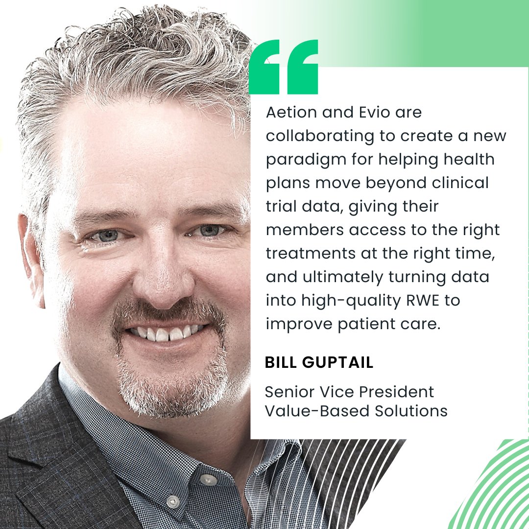 <a href="/aetioninc/">Aetion, Inc.</a> is thrilled to announce our partnership with <a href="/EvioTeam/">Evio</a>! Together, we are paving the way for more health plans to use #RWE in order to get patients the care they need: hubs.li/Q01jdtJ-0 #news #aetion #evio