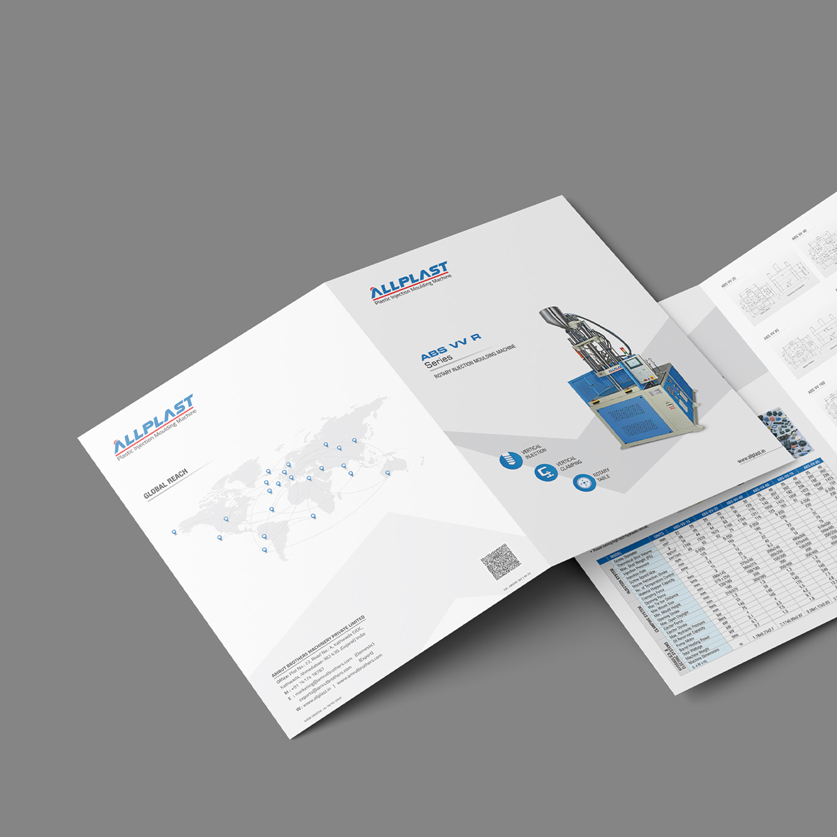 gatorarts's tweet photo. Plastic injection moulding machine creative Brochure design for ALLPLAST
.
.
.
#brochure #brochuredesign #creative #industrial #industrialdesign #brandingdesign #creativedesign #graphicart #catalogue #mouldingmachine https://t.co/6UZUX9QTTe