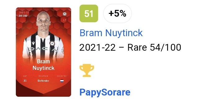 PapySorare's tweet image. Après ma dernière GW sympa et pour fêter la reprise de l'Europe :
#Giveway 🎁

Pour gagner l'ami Bram :
- Me Follow et RT 

TAS dimanche soir après la victoire de l'OM 🤞

Bonne chance à tous et bonnes GW 🍀