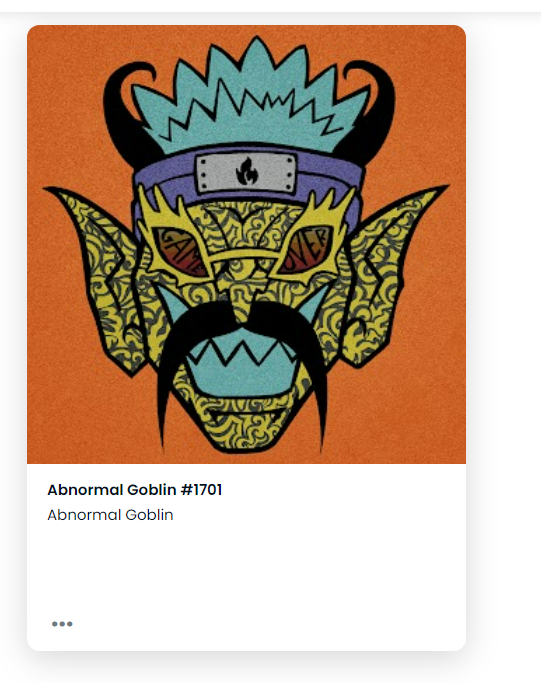 putitasyzorras's tweet photo. Just Bought my first Goblin #RANK15. 
@AbnormalGoblin, https://t.co/B0NjCMUnO3