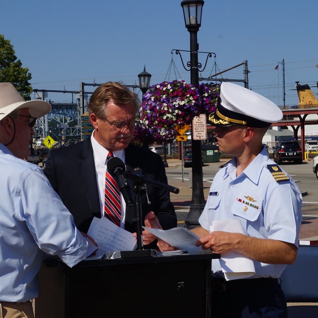 PaulFormicaCT's tweet photo. During my years of service in the State Senate it has always been an honor to celebrate and recognize our Coast Guardsmen and women. Looking back on past celebrations, I again want to express my deepest gratitude for all who have dedicated their lives to serve and protect. https://t.co/lkkjexlPNP