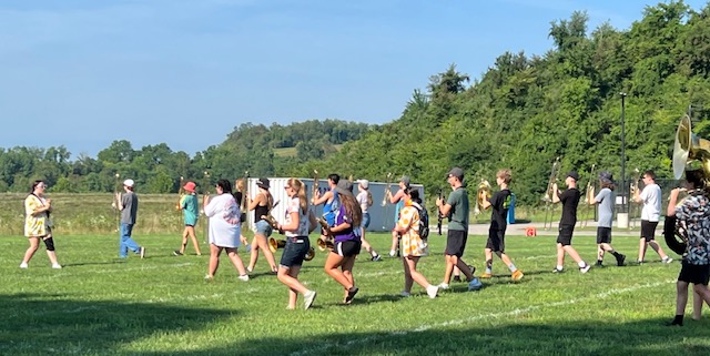 It's the first week of @TJJagBand Camp! Camp ends on August 12 and the #TJ Jaguar Marching Band is scheduled to play in #PleasantHills Community Day parade the morning of Sat., August 13. #WErTJ