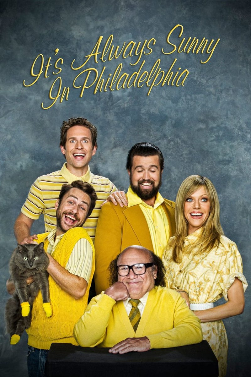 'It's Always Sunny in Philadelphia' premiered on August 4th, 2005

17 years ago today