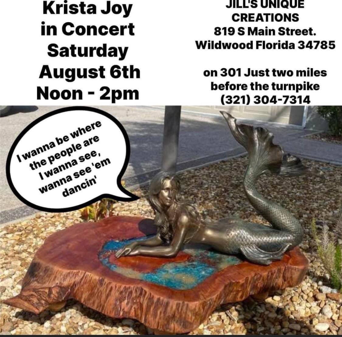 OnAirWithKrista's tweet photo. See you Saturday!! #LiveMusic #TheVillagesFlorida #ArtShow https://t.co/EVgz2bz8gR
