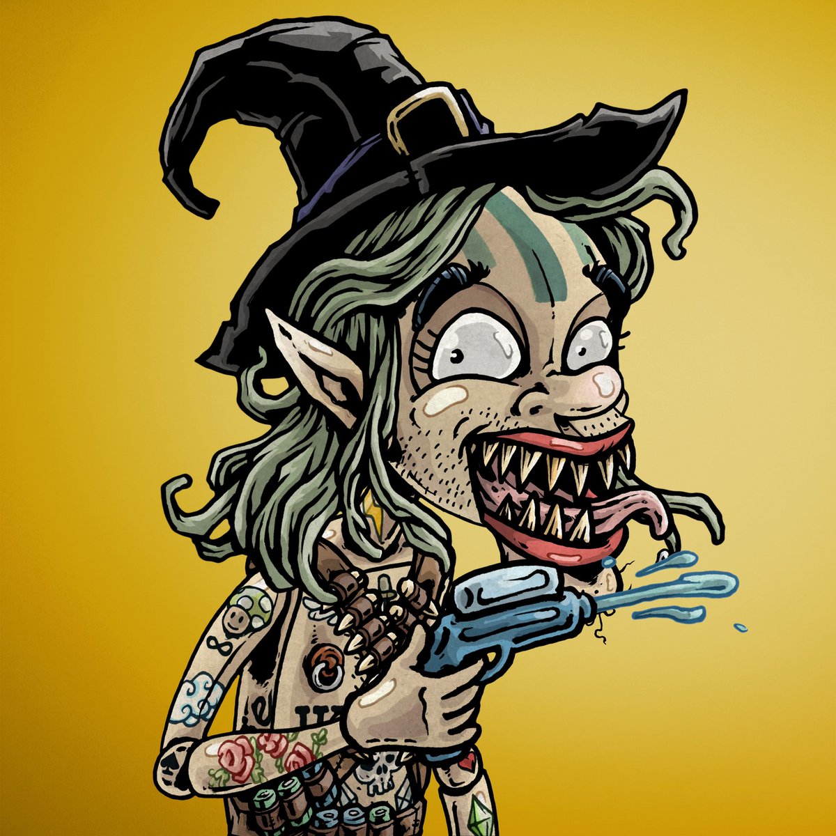 MinnesotaHaze's tweet photo. I’m giving away 5 GONADS NFTs for free!  Love this art from @CrypticBurger with all traits hand-drawn with pen and marker ✍️
To enter:
-follow @gonads_wtf and @CrypticBurger 
-like and share this post

Support artists! 🎨 https://t.co/2u3WLfVntv
