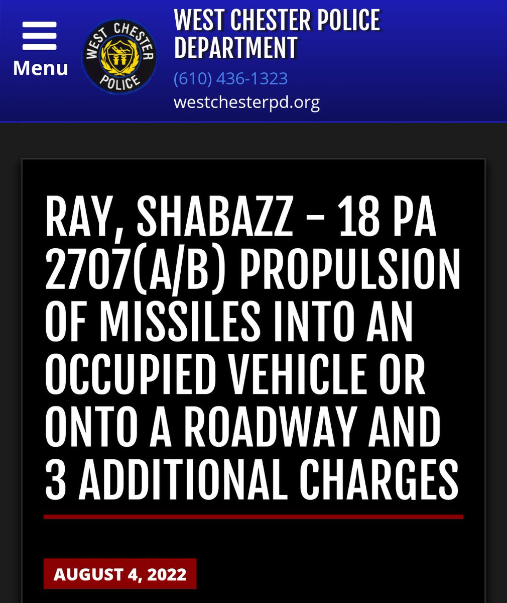 Rob__Abank's tweet image. Headline - He had a RPG

Story - He had a BB gun