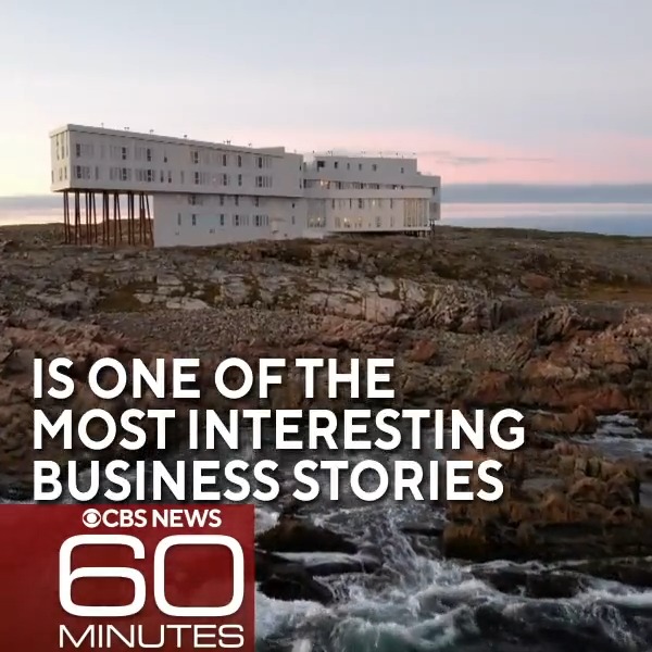 60 Minutes on Twitter "Fogo Island’s population was decimated when its