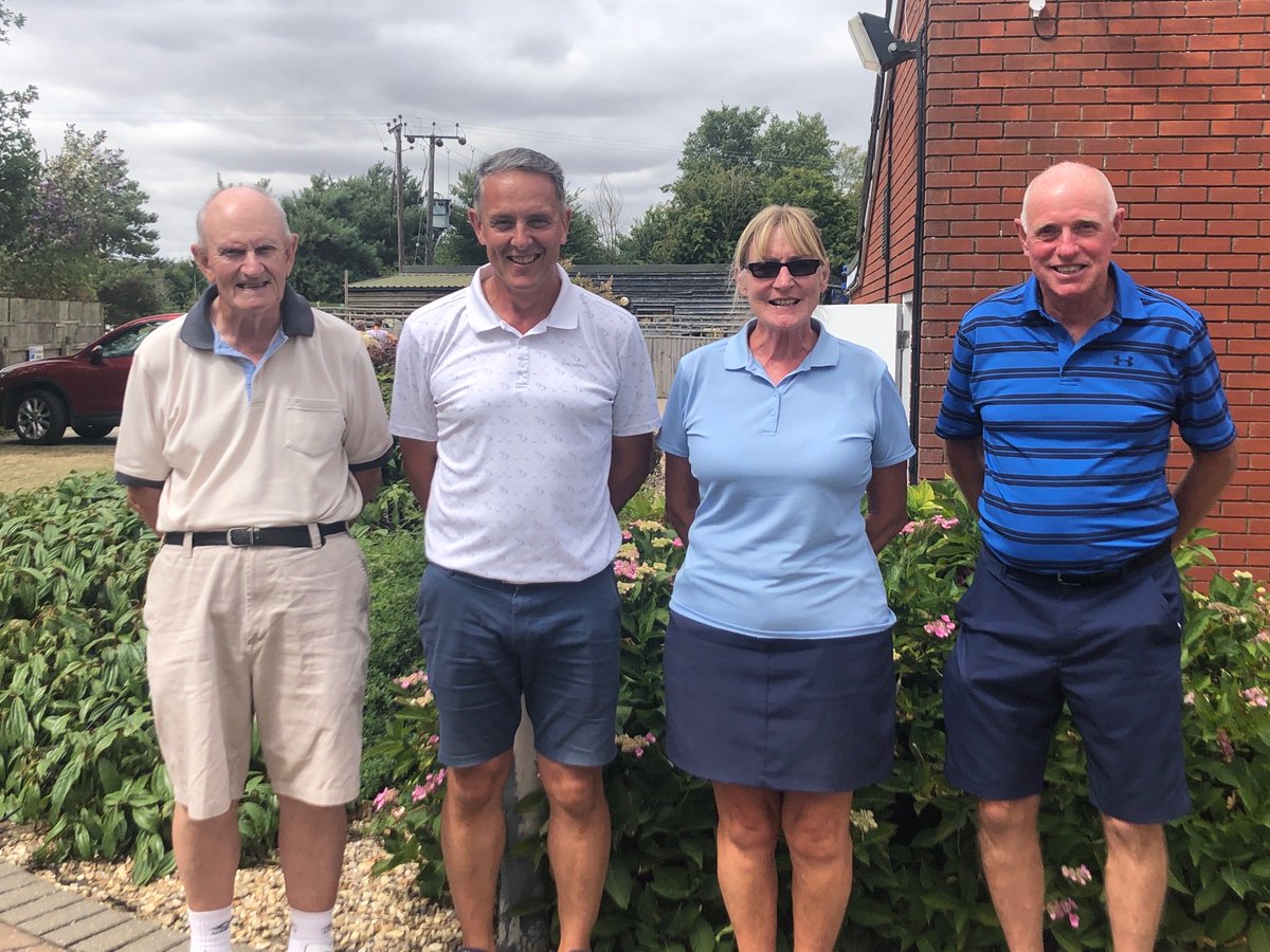 Festival Week
Winners of the Delaney Scramble
Ian Woodhead, Alan Vince, Linda Bamford &amp; Stephen Ward