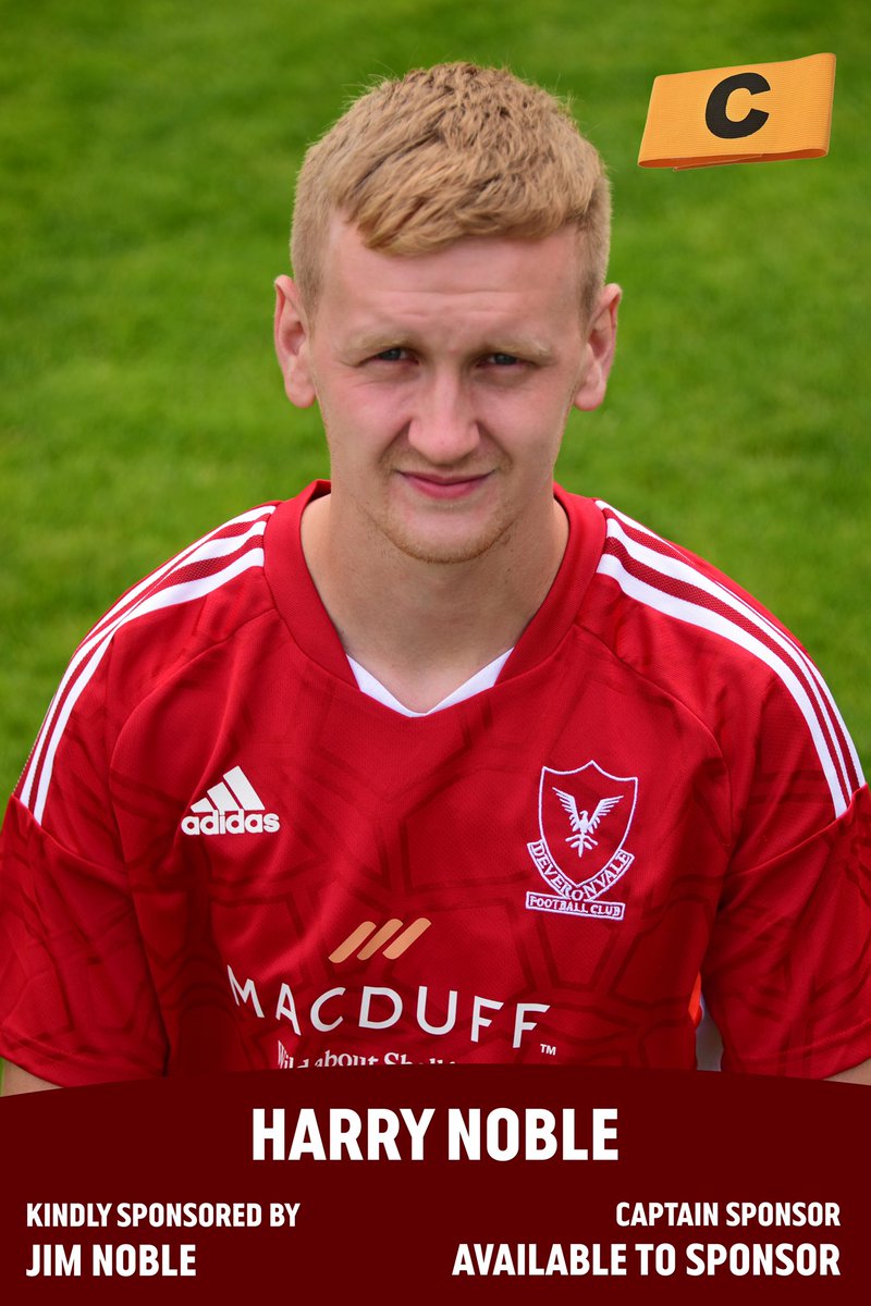 DeveronvaleFC's tweet photo. Sponsoring new club captain @HazNoble once again this season is Jim Noble. We also welcome back returning sponsors The One Pot Stop Food Bar and Jamie Wood &amp; Elliot Findlay who are sponsoring vice-skipper @MckayInnes! 🔴⚪️ https://t.co/ZQRQD6yTCh