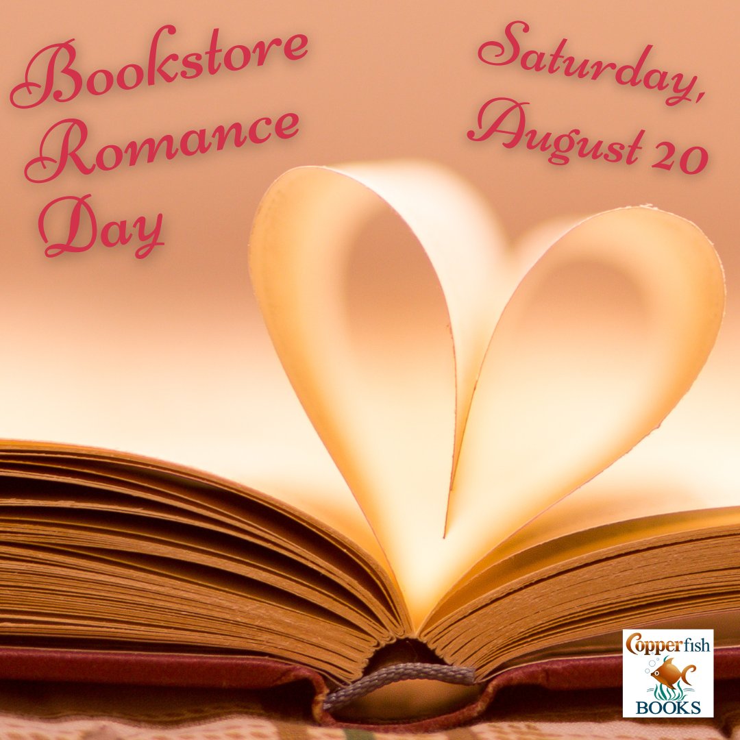 Come celebrate the 4th annual #BookstoreRomanceDay with us on Saturday, 8/20! All Romance books will be 10% off for the entire week leading up to the event (8/15-8/20), and we’ll have champagne for those who can visit us in-store! @BkstoreRomance