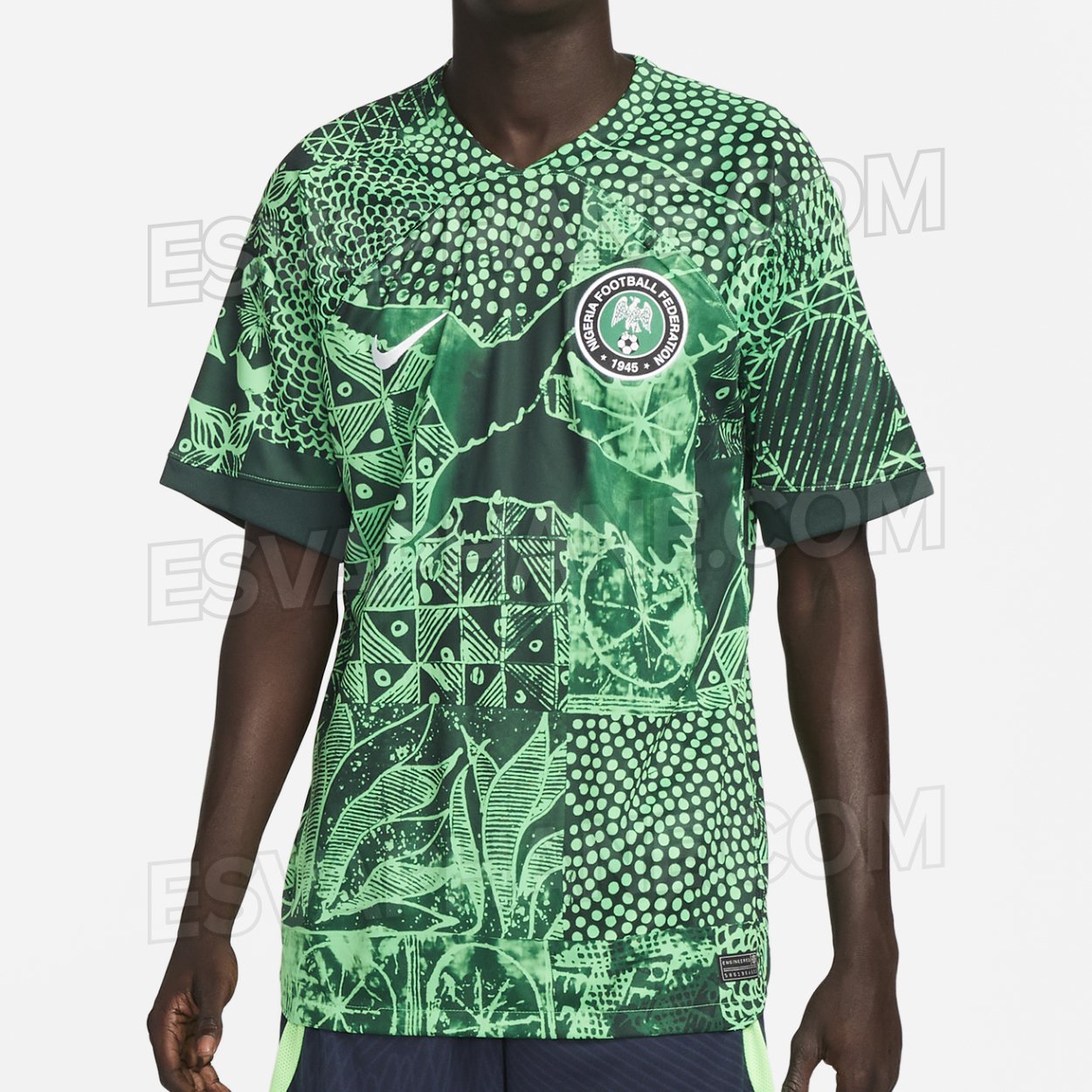 utilizar Brújula comienzo Lacasaca on Twitter: "Habemus camiseta de Nigeria para el 2022.  Lamentablemente no participará del mundial pero el camino que hizo Nike  desde el 2018 hasta acá, diseñando la casaca nigeriana lo más
