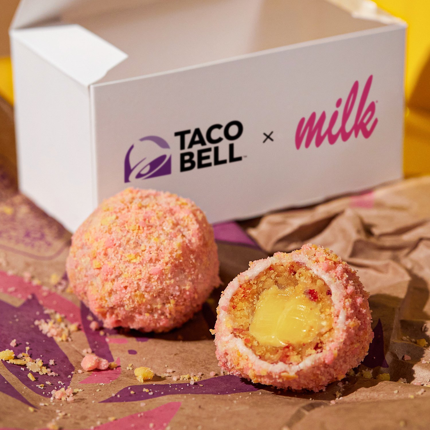 Taco Bell on Twitter "Doubt you're sharing. MilkBarStore Strawberry