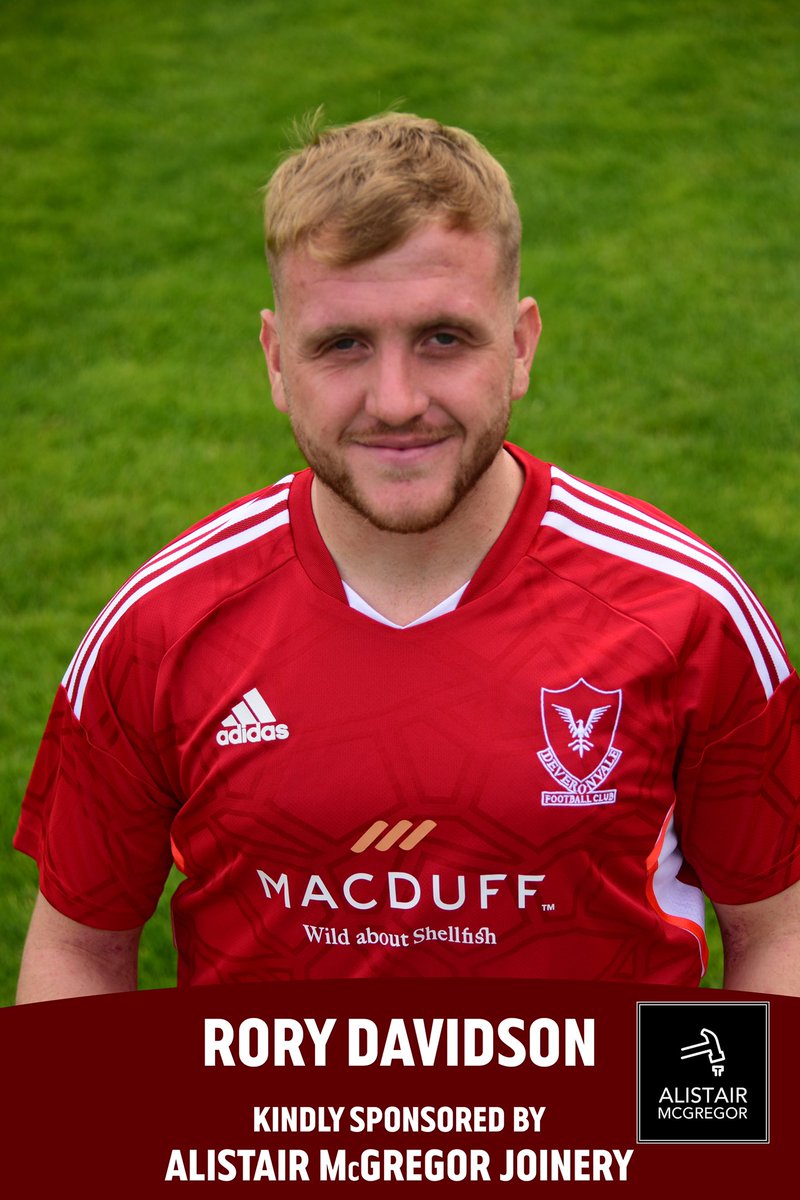 DeveronvaleFC's tweet photo. @Ormsby_Horace has been sponsored this season by our friends at the Lothian Valley Crew Supporters Club and @DavidsonRory by Alistair McGregor Joinery! Many thanks for your support! 🔴⚪️ https://t.co/zVxVsYz0iE