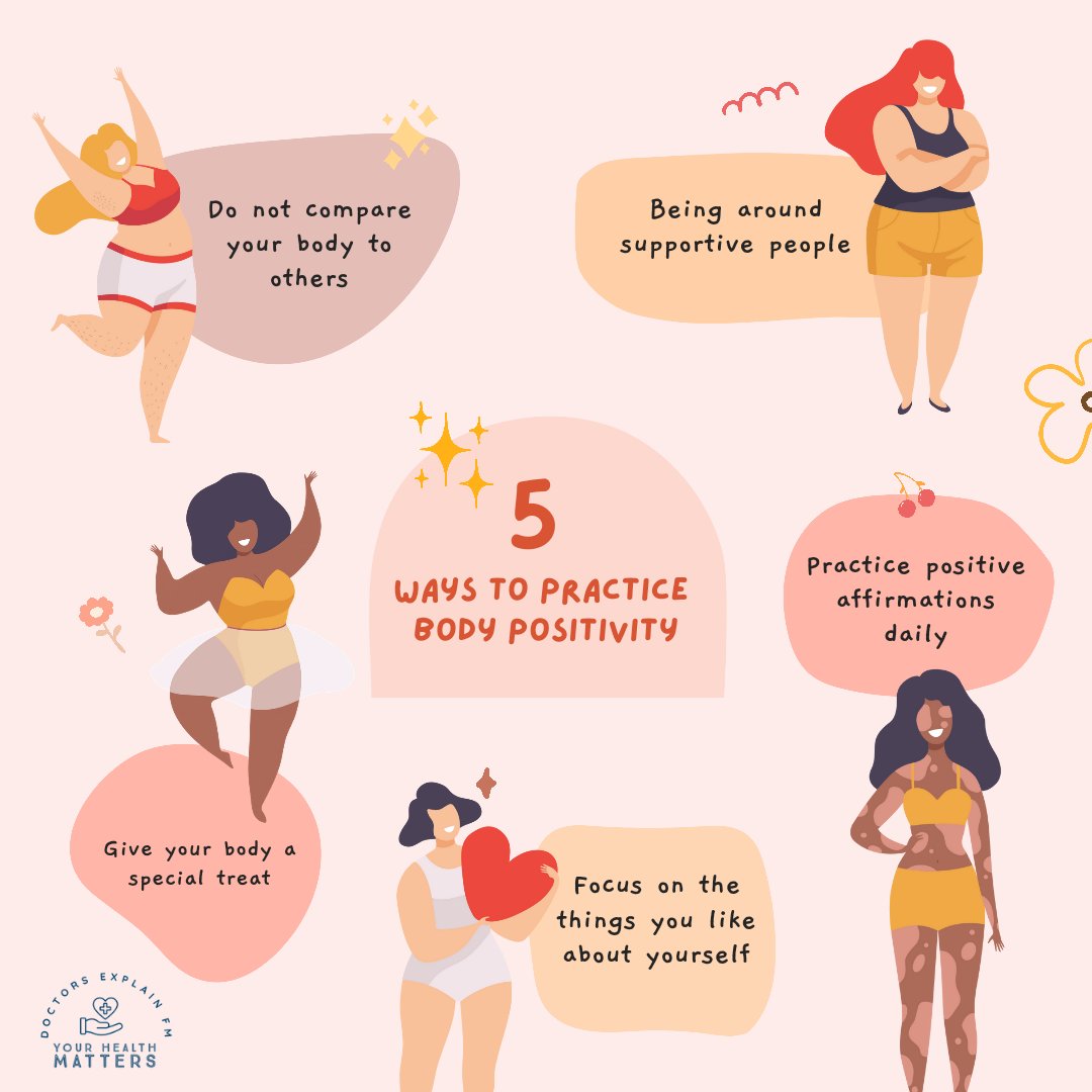 DocsExplainFM's tweet photo. Extensive levels of body-shaming can have negative emotional effects, including a reduction in self-esteem and other issues such as eating disorders, anxiety, body image disturbance, body dysmorphic disorder and depression.
#bodyshaming #bodyshamingisforlosers #bodyshamingisnotok https://t.co/9lsAP2ekOE