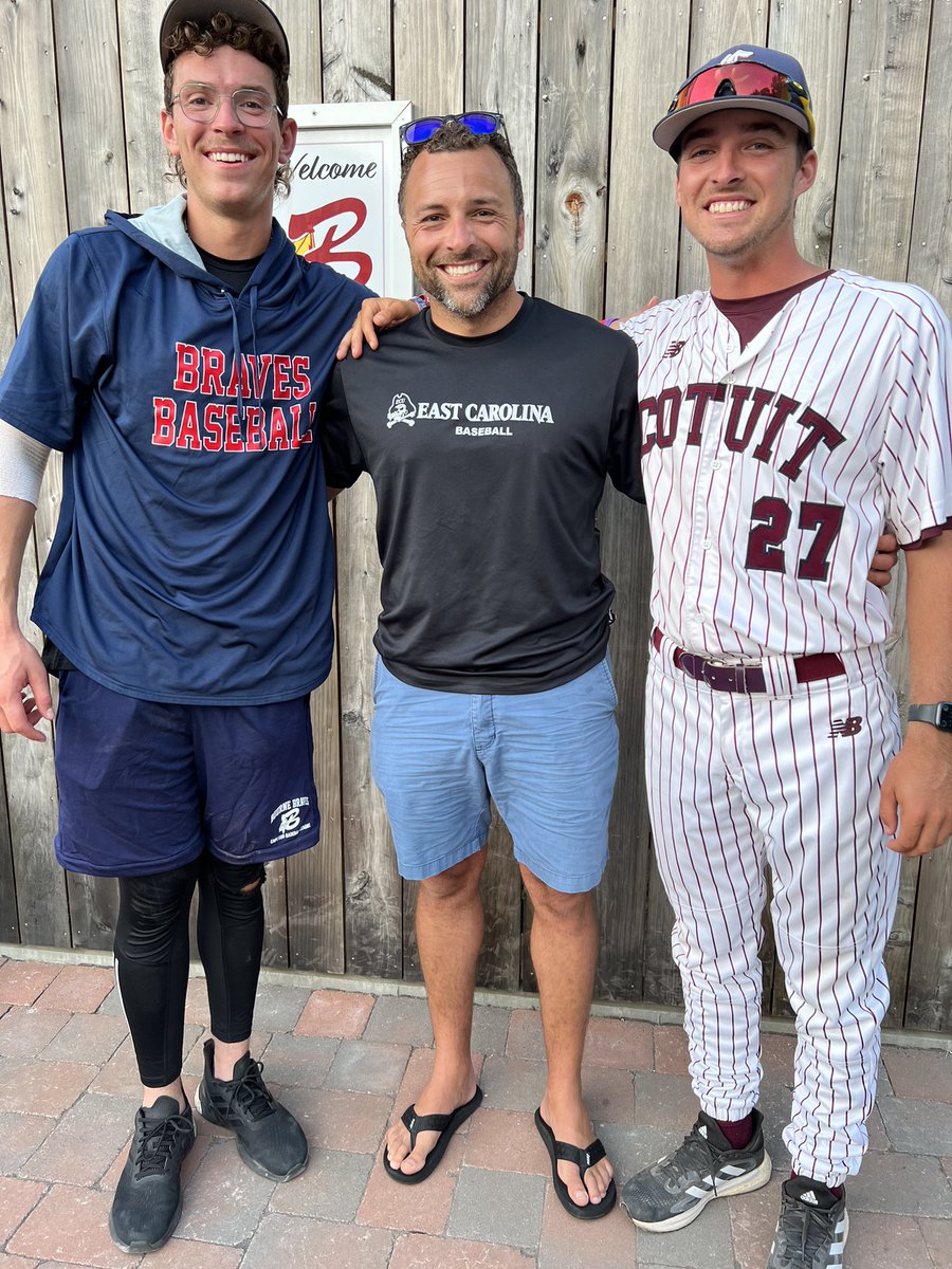 Chris (@alphafivellc) on Twitter photo Being a P.I.R.A.T.E from <a href="/ECUBaseball/">ECU Baseball</a> knows no boundaries. Awesome night catching up with and seeing great teammates <a href="/josh_moylan20/">Josh Moylan</a> and <a href="/D_wilk148/">Daniel Wilkerson</a> battle for the regular season <a href="/OfficialCCBL/">Cape League</a> title!! 🏴☠️ Being a P.I.R.A.T.E from <a href="/ECUBaseball/">ECU Baseball</a> knows no boundaries. Awesome night catching up with and seeing great teammates <a href="/josh_moylan20/">Josh Moylan</a> and <a href="/D_wilk148/">Daniel Wilkerson</a> battle for the regular season <a href="/OfficialCCBL/">Cape League</a> title!! 🏴☠️