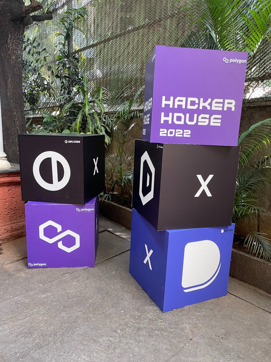 devfolio's tweet photo. @0xCopeStudio is our official vibe partner at the Devfolio x Polygon HackerHouse ✨

Their team paid a visit to mentor our fellows, give personal feedback and help them with design thinking 🙏 https://t.co/AvV8LGsQk7