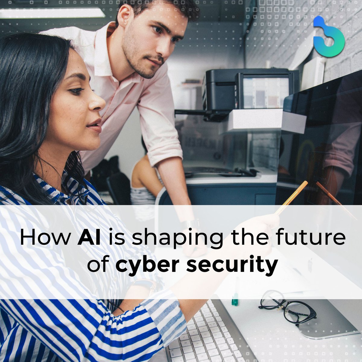 #AI studies and processes the data it receives, analyses and comprehends it, to detect and prevent extremely sophisticated cyber attacks. 

It has the potential to sift through terabytes of data, much more efficiently and effectively, than a human could ever do.
#cybersecurity