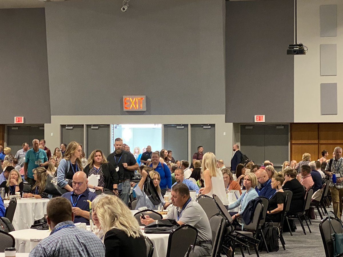 asbsd_org's tweet image. The @SiouxFallsCC’s Ballroom is filling up as the 2022 #ASBSDSASDConvention is about to begin!