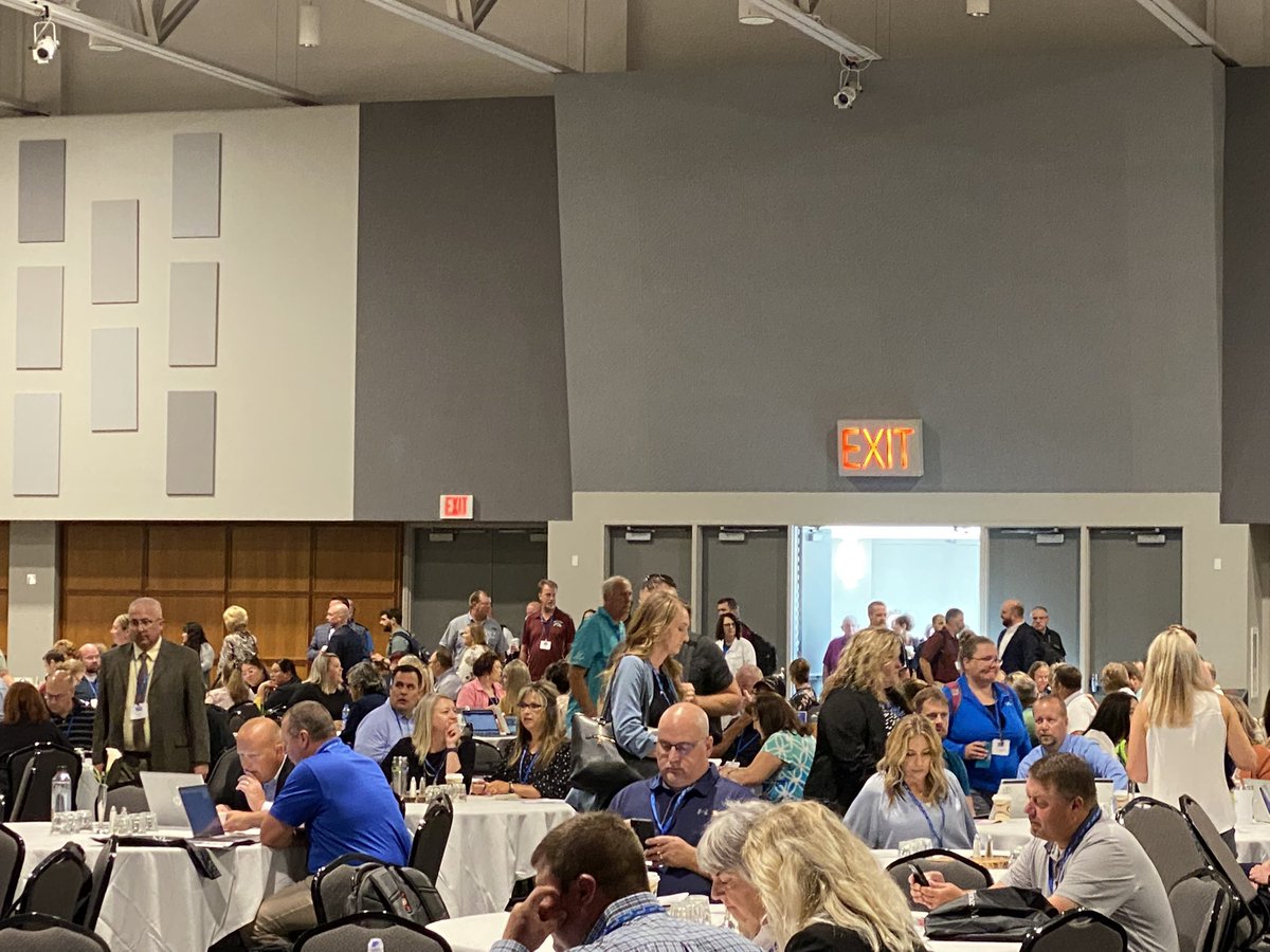 asbsd_org's tweet image. The @SiouxFallsCC’s Ballroom is filling up as the 2022 #ASBSDSASDConvention is about to begin!