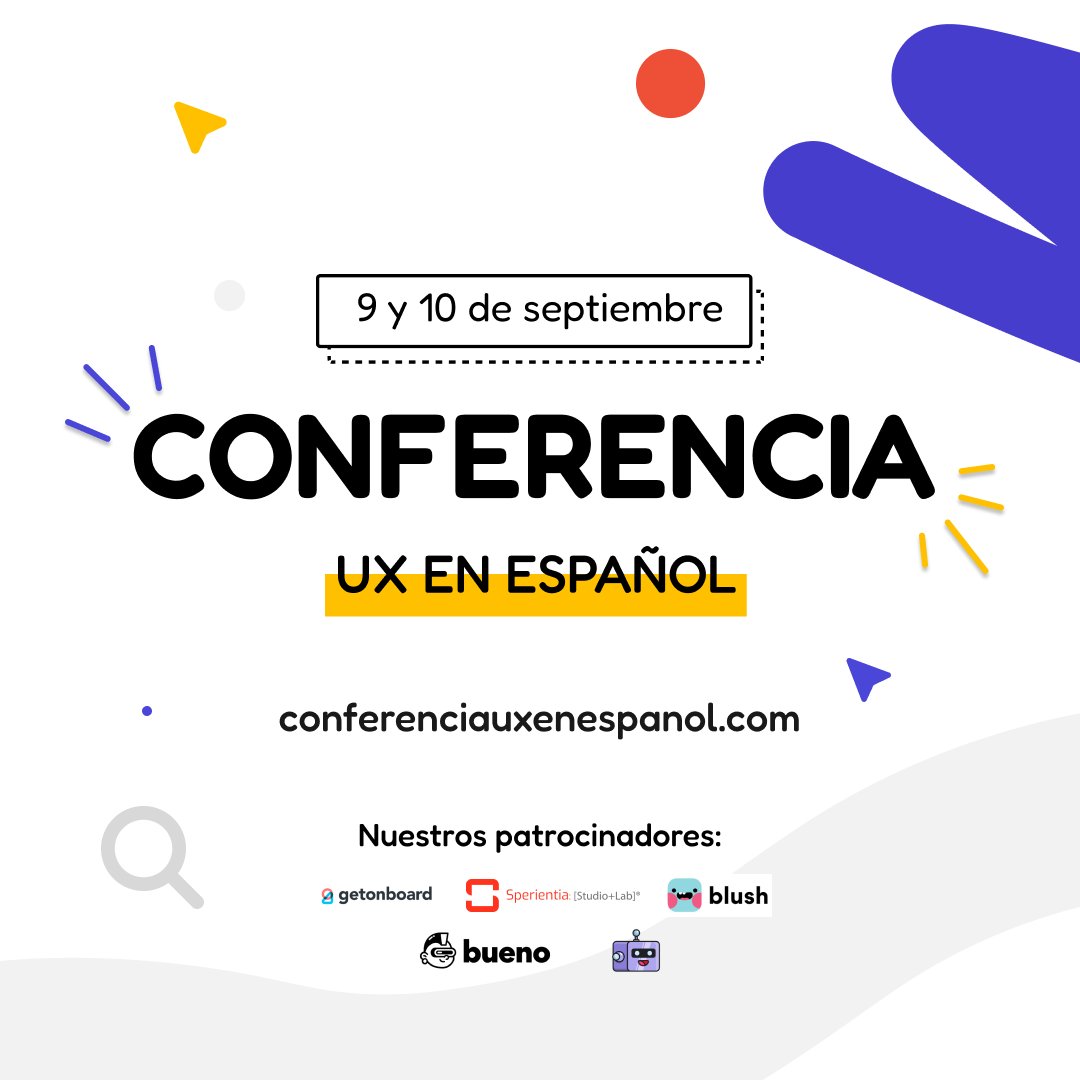 Aprende a crear sistemas de diseño de la mano del gran experto Fred Sosa. Este taller lo puedes tomar solo con el ticket Épico. 

¡No te lo pierdas, quedan pocos lugares!
conferenciauxenespanol.com