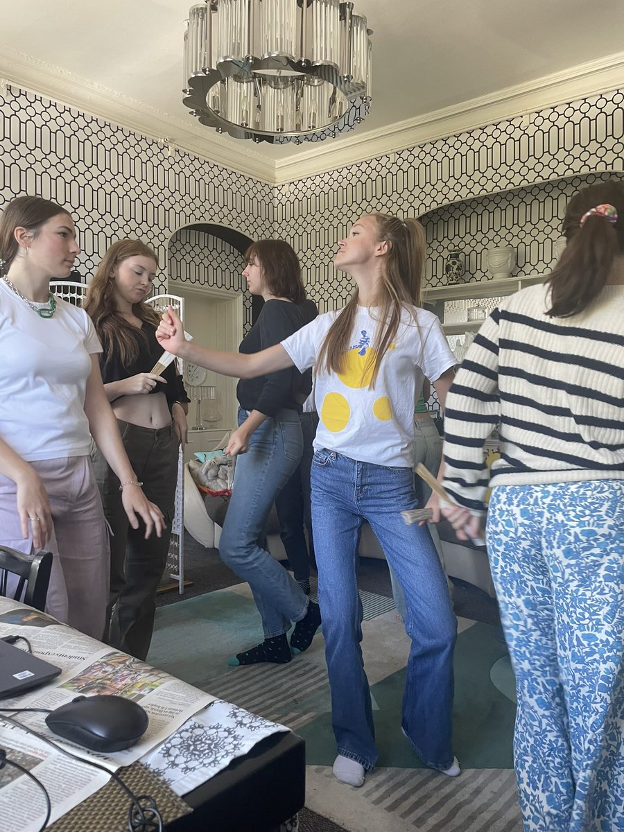 Nothing like a lounge rehearsal!