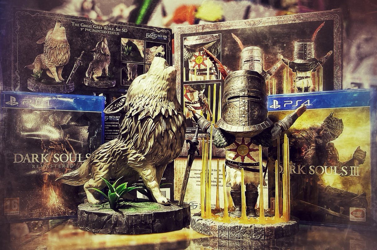 Micromania_Fr's tweet photo. Nous avons reçu deux belles figurines #First4Figure #DarkSouls ! Elles sont dispo dans les magasins ayant du stock et sur notre site, ici ➡️ https://t.co/WElxVcM9cq
🌞 Praise the Sun 🌞 https://t.co/4T7ZhBPQRi