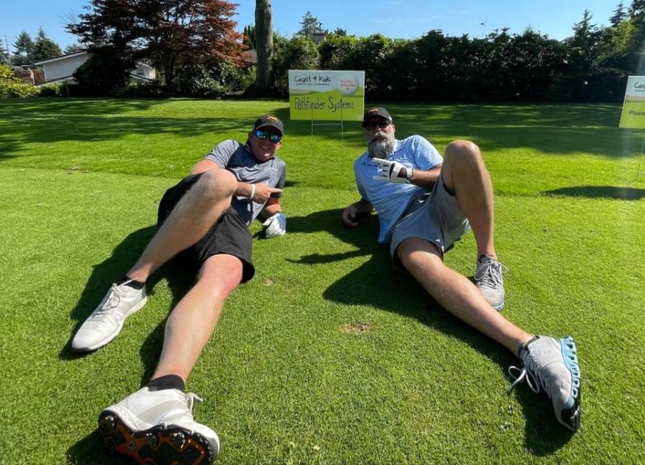 go_pathfinder's tweet photo. Travis &amp; Mark Y. were in Washington last week for a golf outing supporting Coast 4 Kids! Thank you Basalite for the invitation to your outing, til next year! #coast4kids https://t.co/oFk6UF1nYo