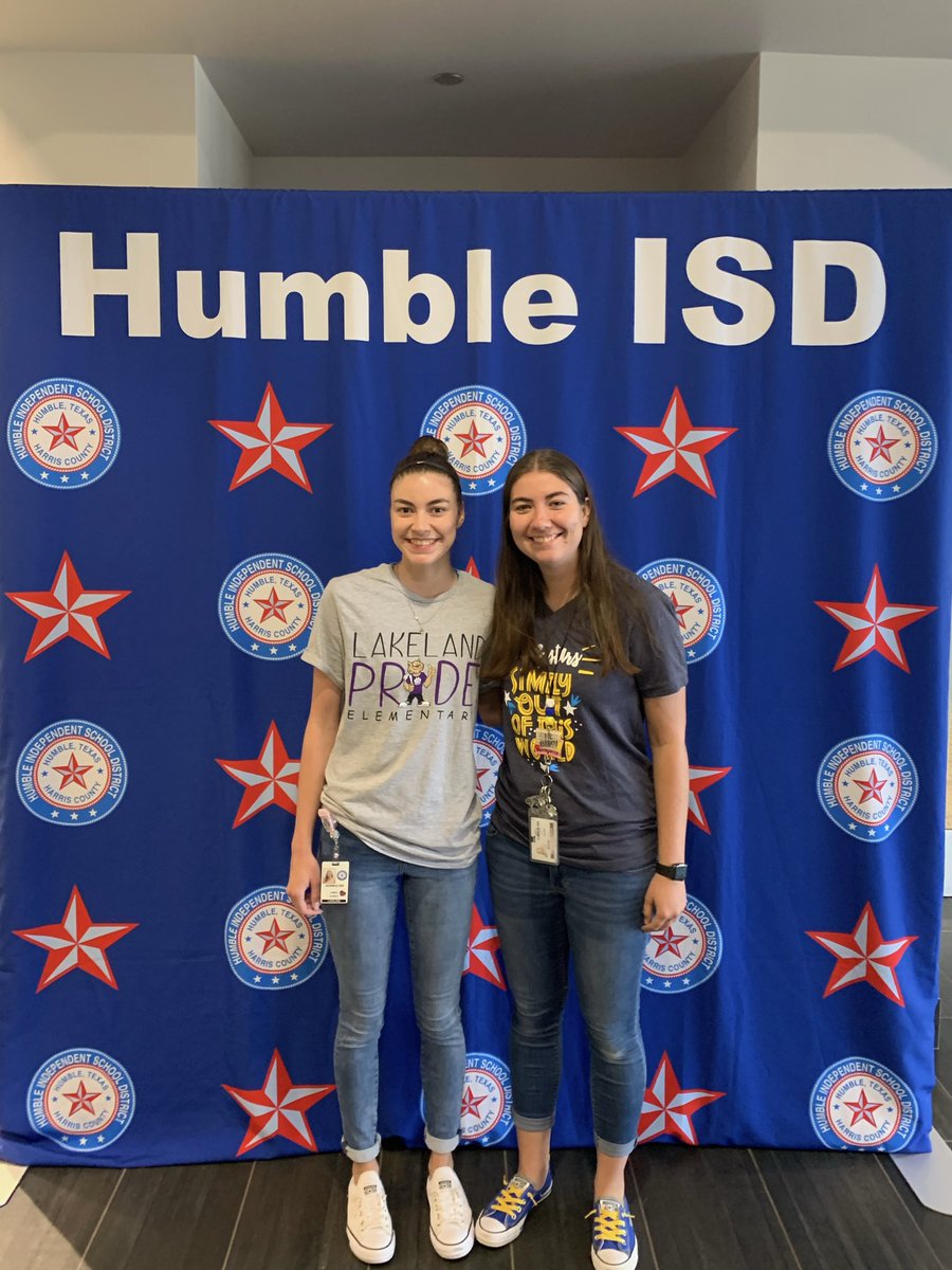 Two Shireys’ in the house!! Ready for convocation and a great school year!! #HumbleISDFamily #WeAreTheLight #SWExcellence #WildcatProud