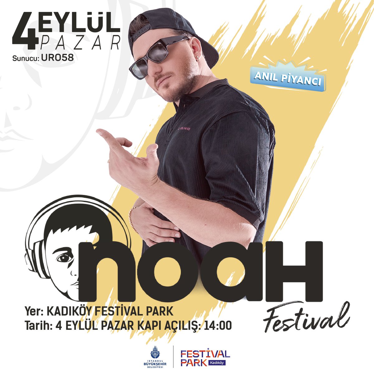 FestNoah's tweet photo. Anıl Piyancı 4 Eylül’de Noah Fest’te! 🔥 @anilpiyanci 

#anılpiyancı #kadıköy #festival #noahentertainment #etkinlik #istanbul https://t.co/LQhqiKvjDx