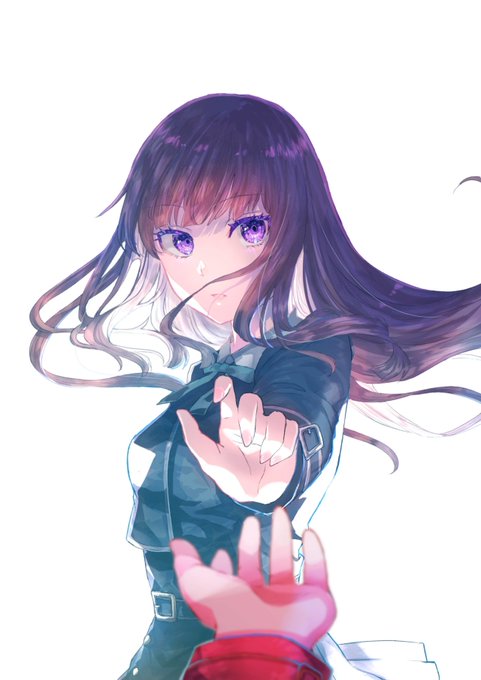 黒髪ぱっつんのtwitterイラスト検索結果