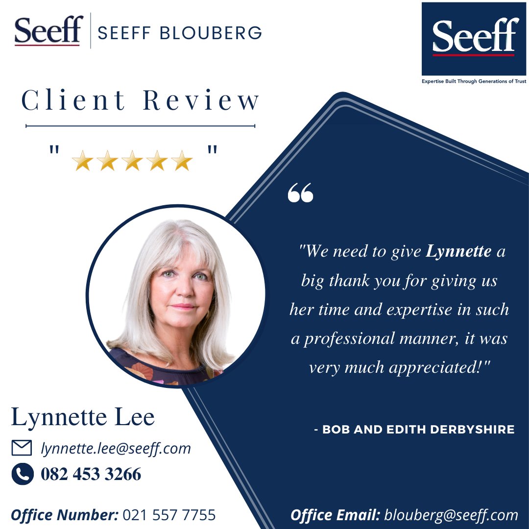 Well done to Lynnette Lee for this great client review 🏆
-
We love feedback from clients' so that we can improve our customer service and resolve any issues that our client's faced, thereby creating a positive experience!