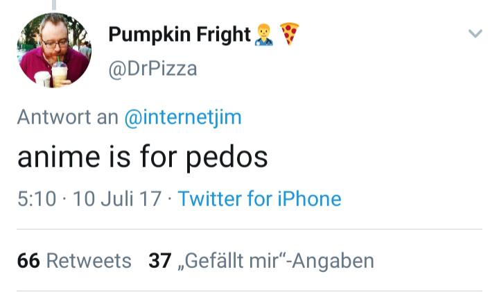 JepoyDizon1228's tweet photo. @Genki_Yowchi He gives me the Dr. Pizza vibes. Of course, a person who can't separate reality from fiction end up abusing a kid, like a lot of anti-loli/shota people are. https://t.co/4uwtHtk7tz