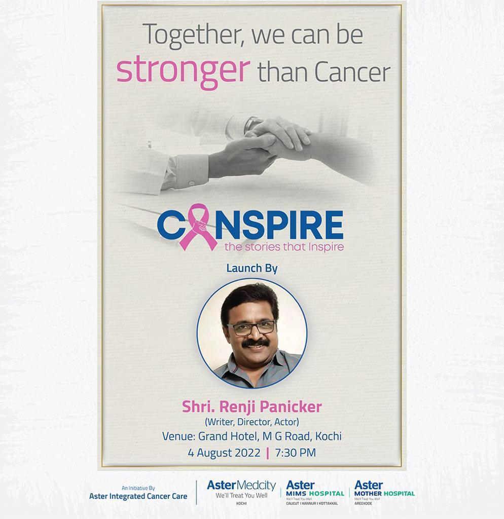 AsterMedcity14's tweet photo. All set for the unveiling of the inspiring stories of cancer warriors... Few minutes to go...
#Canspire #Cancer #Aster #AsterDM https://t.co/eavsRK6znf