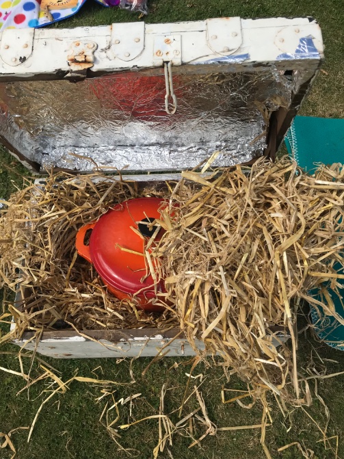 frankcottrell_b's tweet photo. Yes I know GPS and flushing toilets are amazing but the one piece of tech that amazes me EVERY TIME is our hay box https://t.co/otcUhDGJNs