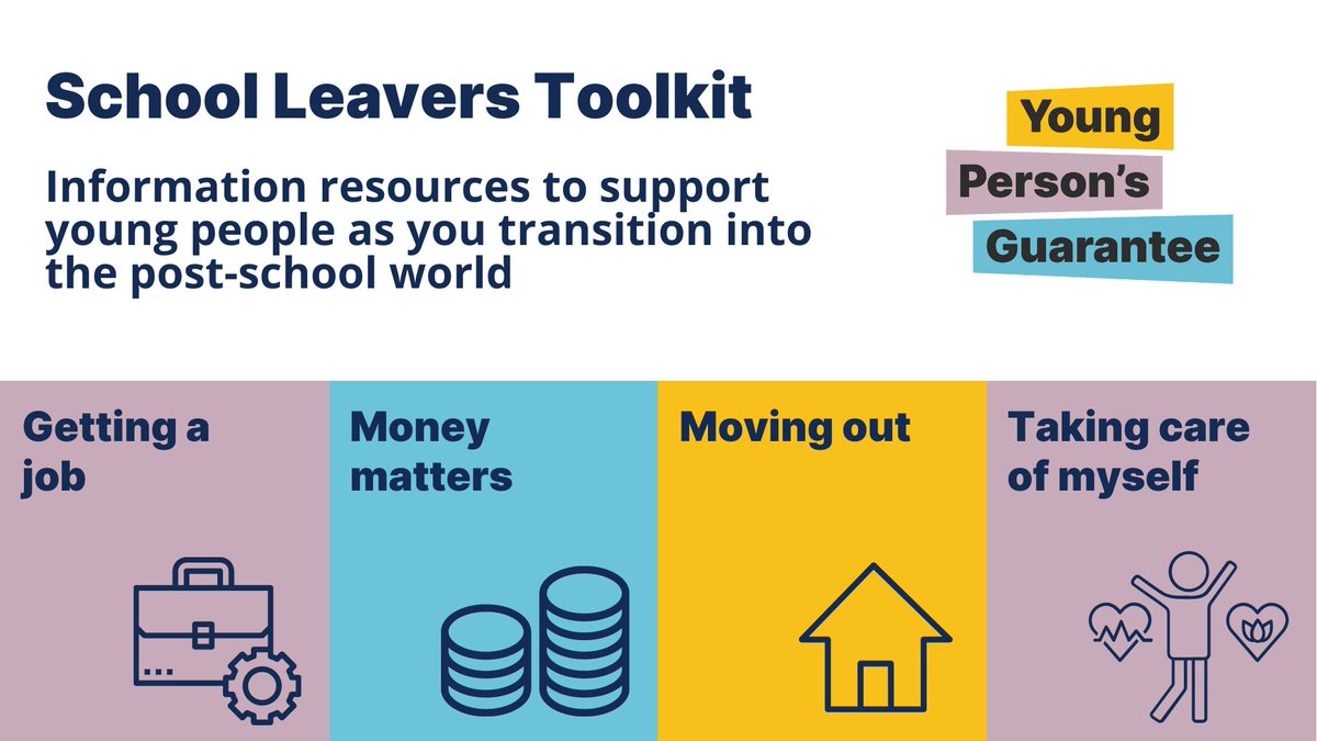 If you’ve just left school you might be wondering what’s next? 🤔

The #YPGuarantee School Leavers Toolkit can support you as you transition into the post-school world. ow.ly/a0ml50KaljW

<a href="/DYWScot/">DYW Scotland</a>