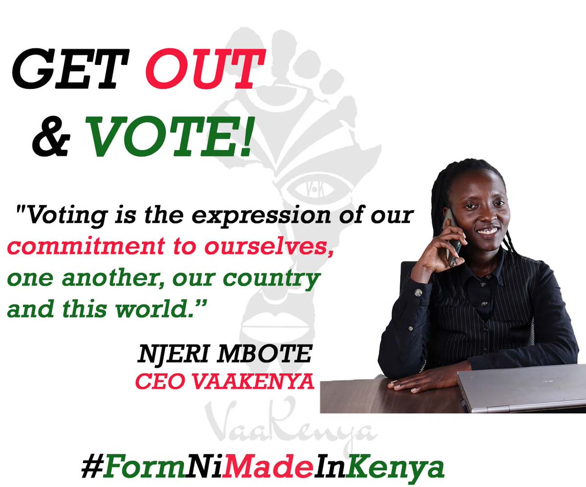 It is crucial that we take a moment to pray for our country during this time, in hopes of preventing any violence following the elections.

Make sure to cast your ballot on AUG, 9, 2022 AS KENYA DECIDES.

#KenyaDecides2022 #vaakenya #arapmariandich #tononoka