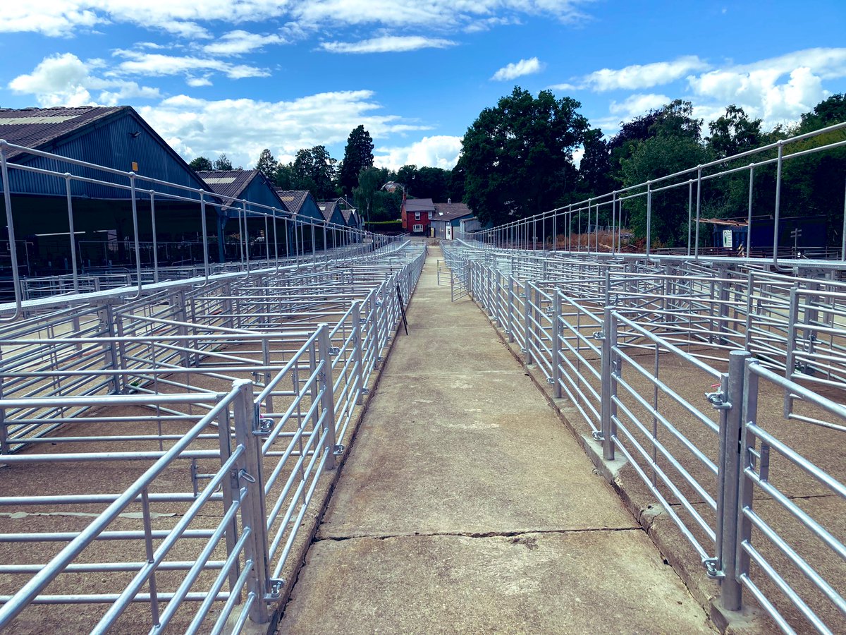 Today’s site visit is to Builth Wells as we develop the Town Investment Plan. Here’s the livestock mart - recently invested -key to the local agri economy
