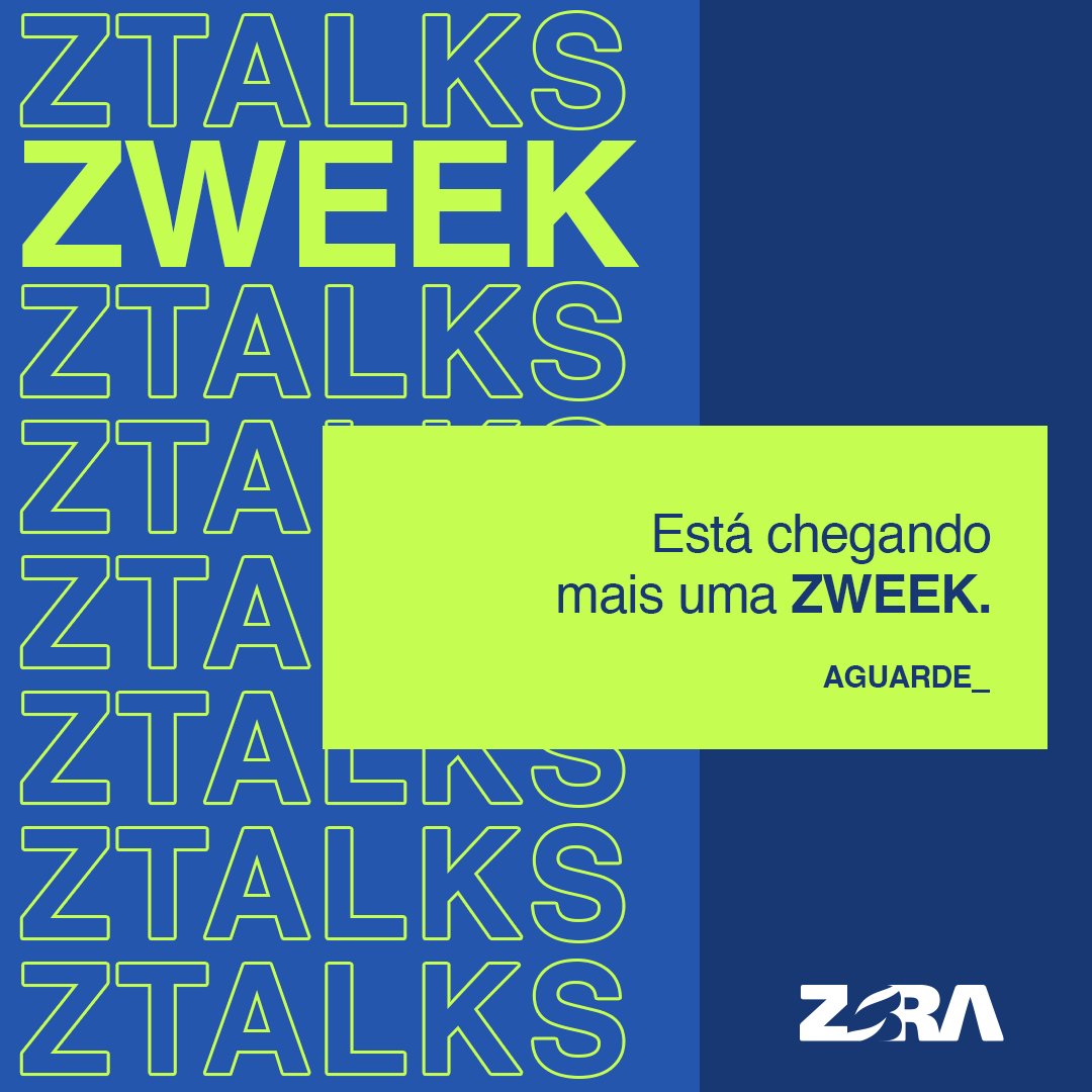 zbra_dev's tweet image. E está chegando mais uma ZWEEK! A partir do dia 11/8, todo o time ZBRA estará reunido para trocar experiências e absorver novos conhecimentos no ZTALKS, recarregar as energias e, claro, confraternizar!

Aqui é assim: Antes dos algoritmos, PESSOAS!

#ZBRA #ZWEEK #ZTalks