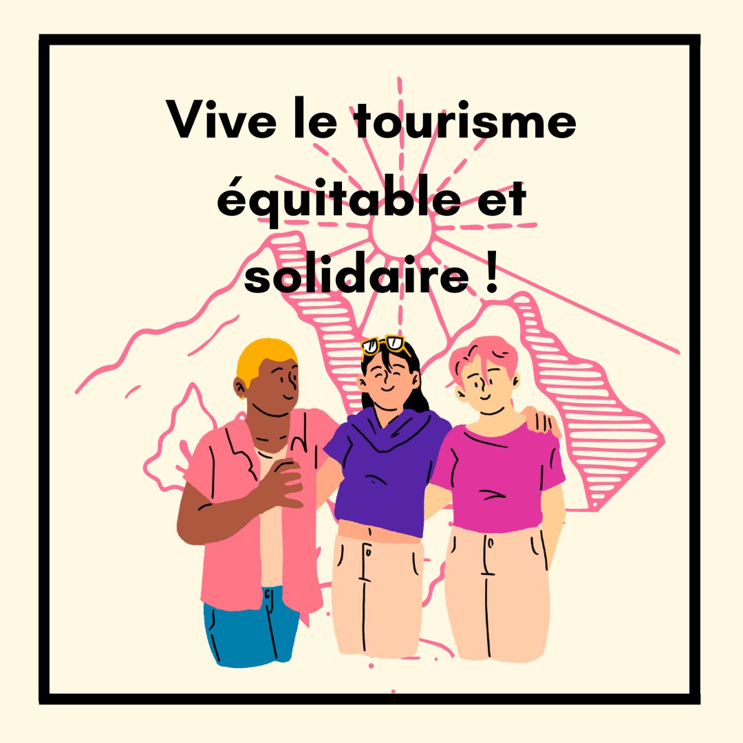 🌞 Envie de partir en vacances ? Pensez au tourisme équitable ! ⛱
Depuis 2006, <a href="/VoyagesATES/">ATES</a> a labellisé 30 producteurs de voyages dans plus de 50 pays ! Vous avez donc l’embarras du choix 😊
Au mois d'août, embarquez pour une aventure équitable et solidaire ! 💪⚖️